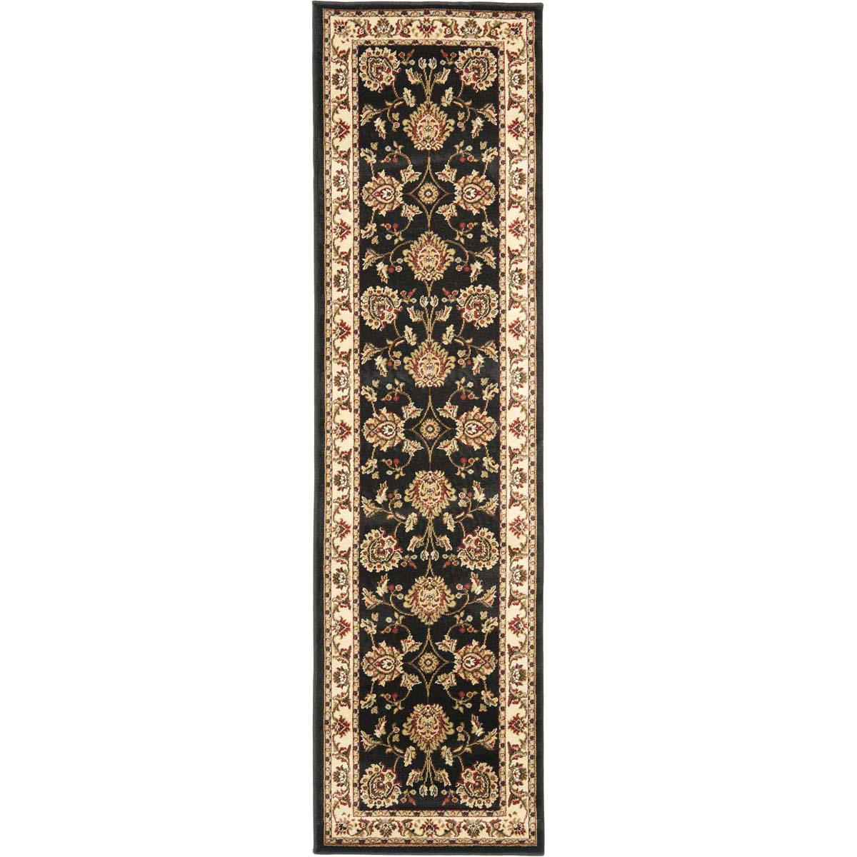 Safavieh Lyndhurst 555 Rug, LNH555 - Black / Ivory