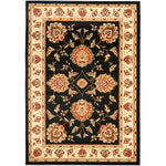 Safavieh Lyndhurst 555 Rug, LNH555 - Black / Ivory