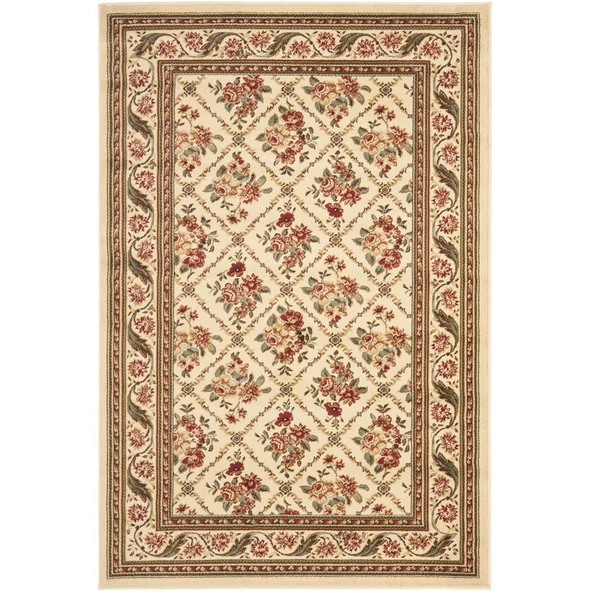 Safavieh Lyndhurst 556 Rug, LNH556 - Ivory / Ivory