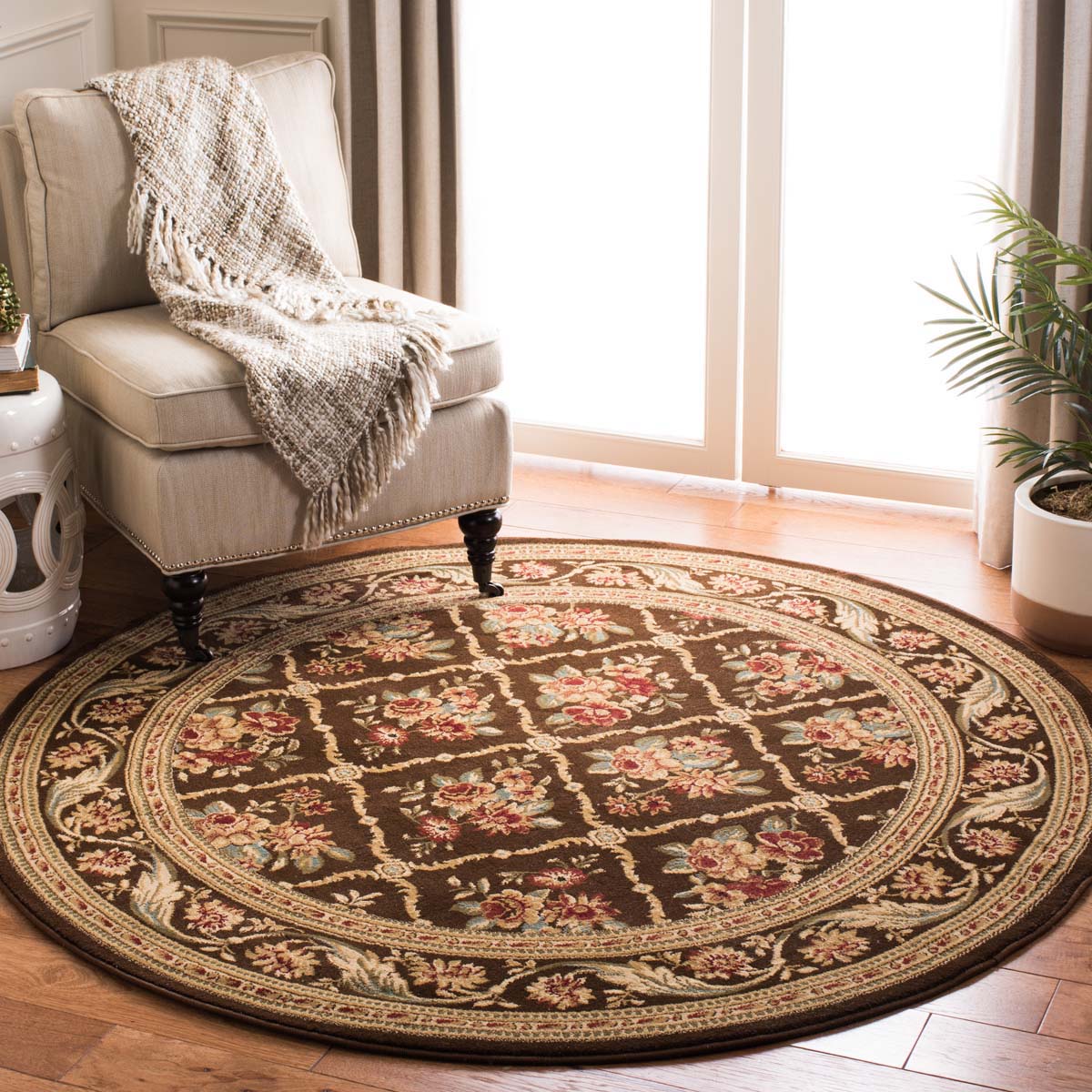 Safavieh Lyndhurst 556 Rug, LNH556 - Brown / Brown