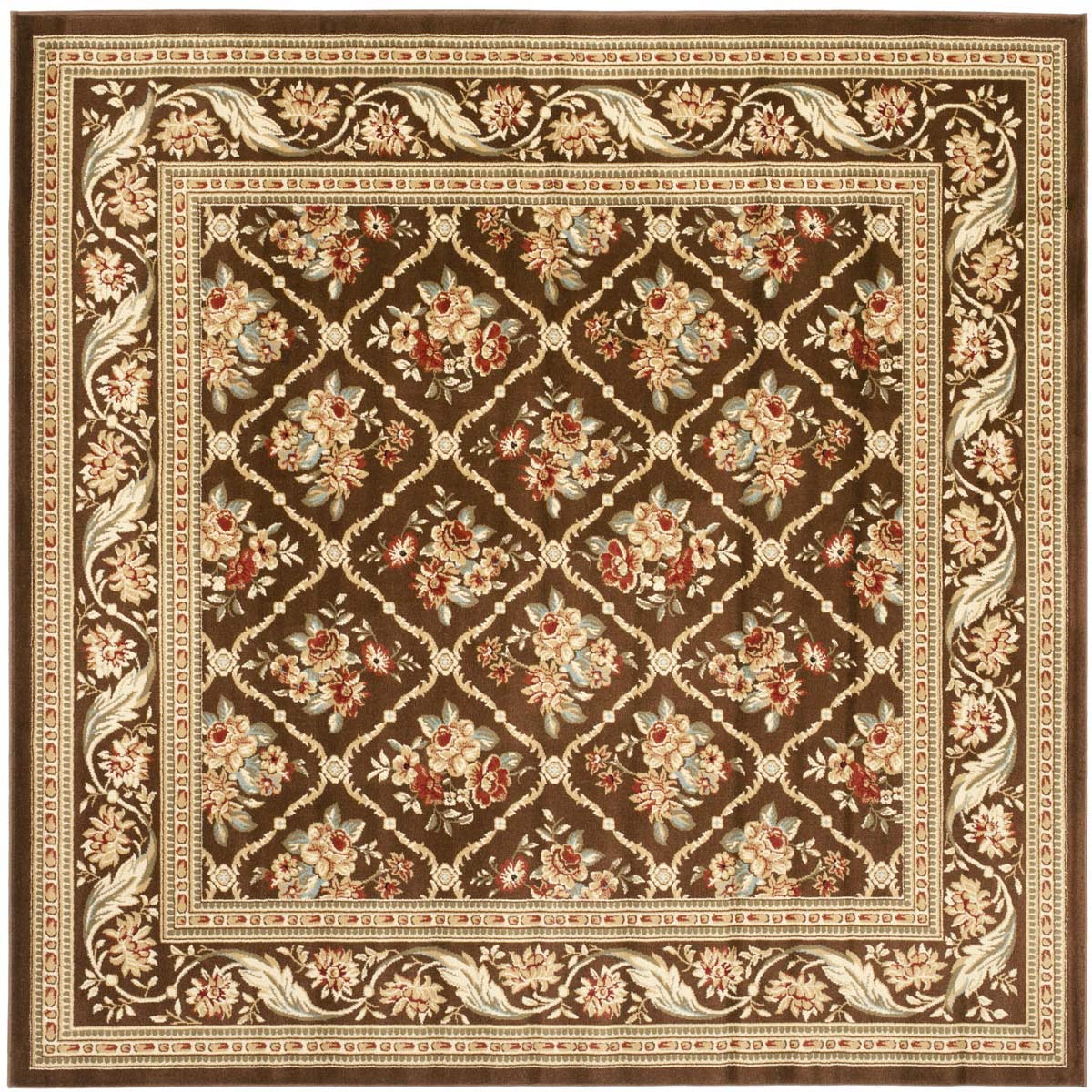 Safavieh Lyndhurst 556 Rug, LNH556 - Brown / Brown