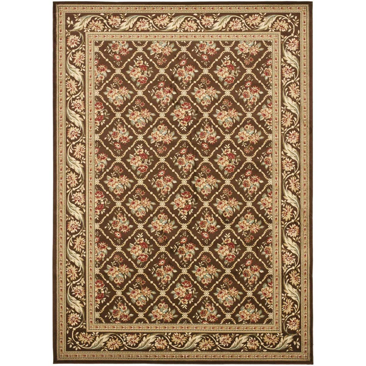 Safavieh Lyndhurst 556 Rug, LNH556 - Brown / Brown