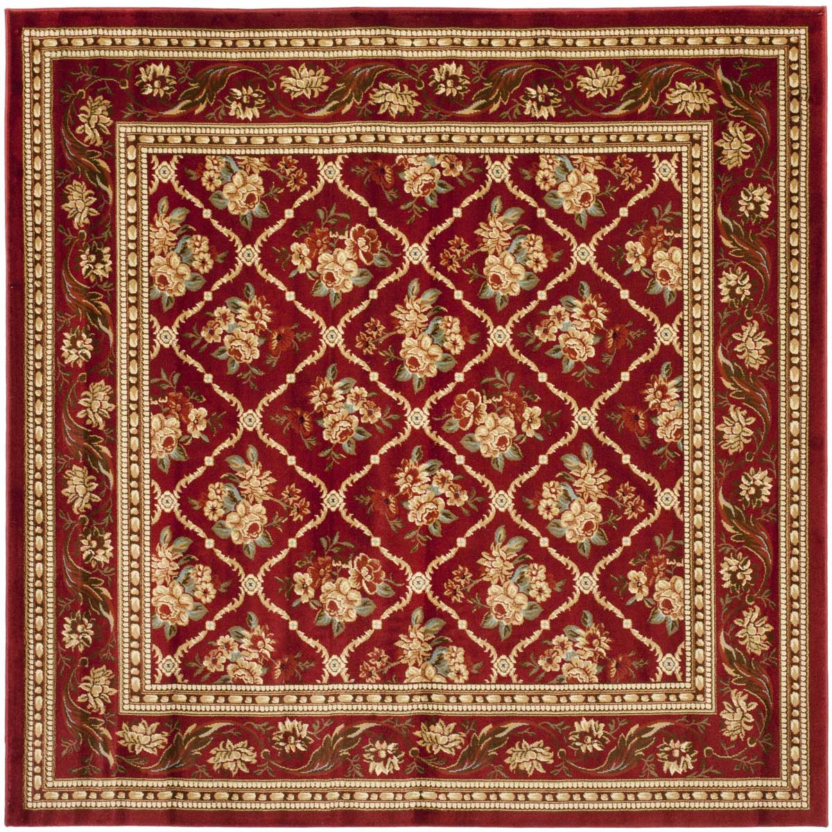 Safavieh Lyndhurst 556 Rug, LNH556 - Red / Red