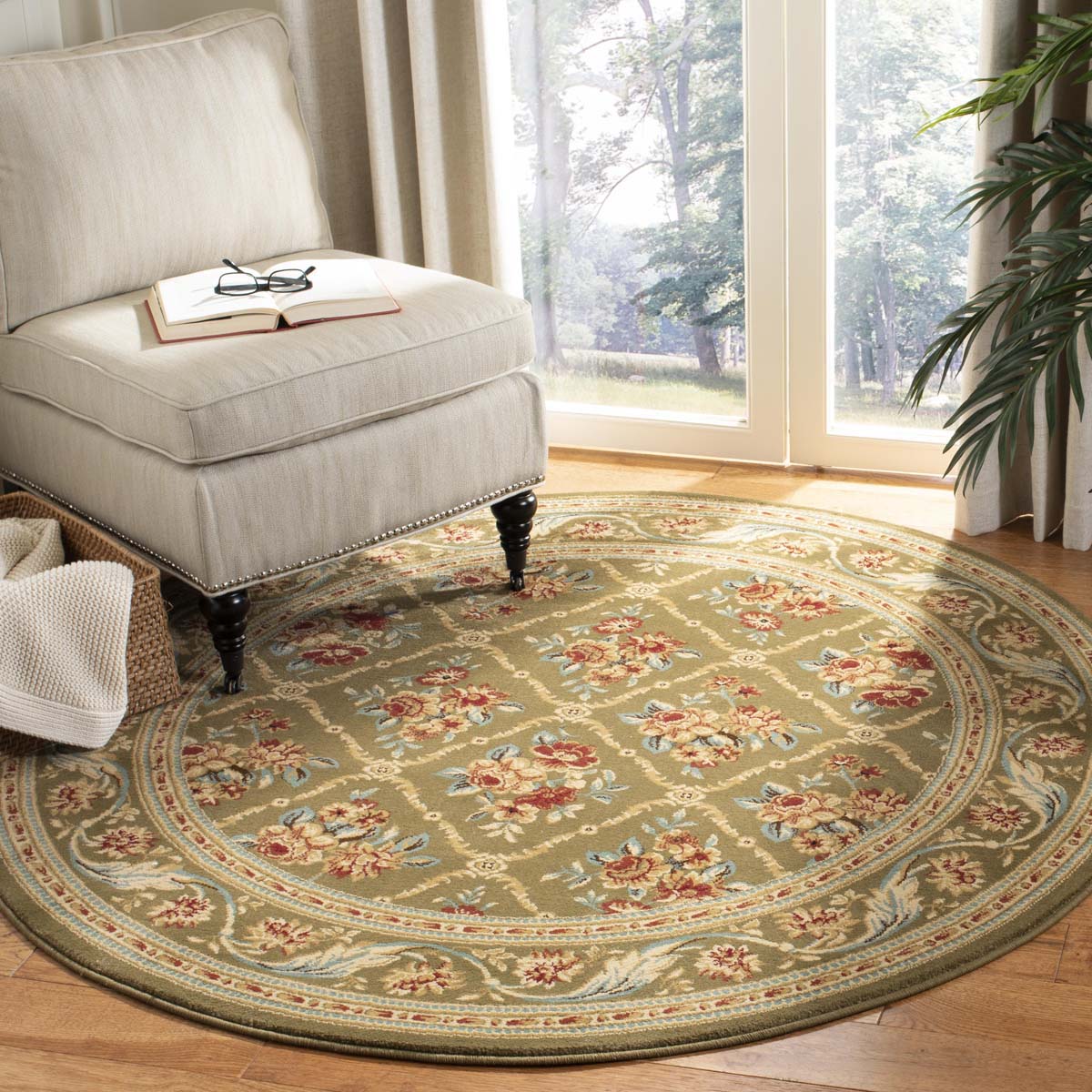 Safavieh Lyndhurst 556 Rug, LNH556 - Green / Green