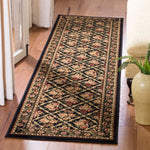 Safavieh Lyndhurst 556 Rug, LNH556 - Black / Black