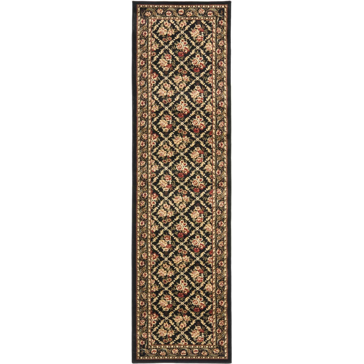 Safavieh Lyndhurst 556 Rug, LNH556 - Black / Black