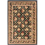 Safavieh Lyndhurst 556 Rug, LNH556 - Black / Black