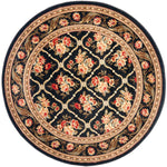 Safavieh Lyndhurst 556 Rug, LNH556 - Black / Black