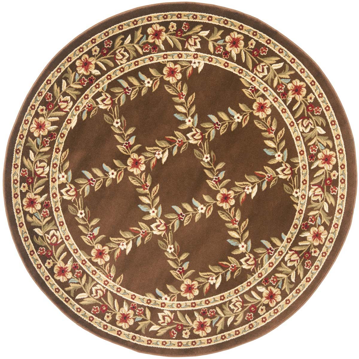 Safavieh Lyndhurst 557 Rug, LNH557 - Brown / Brown