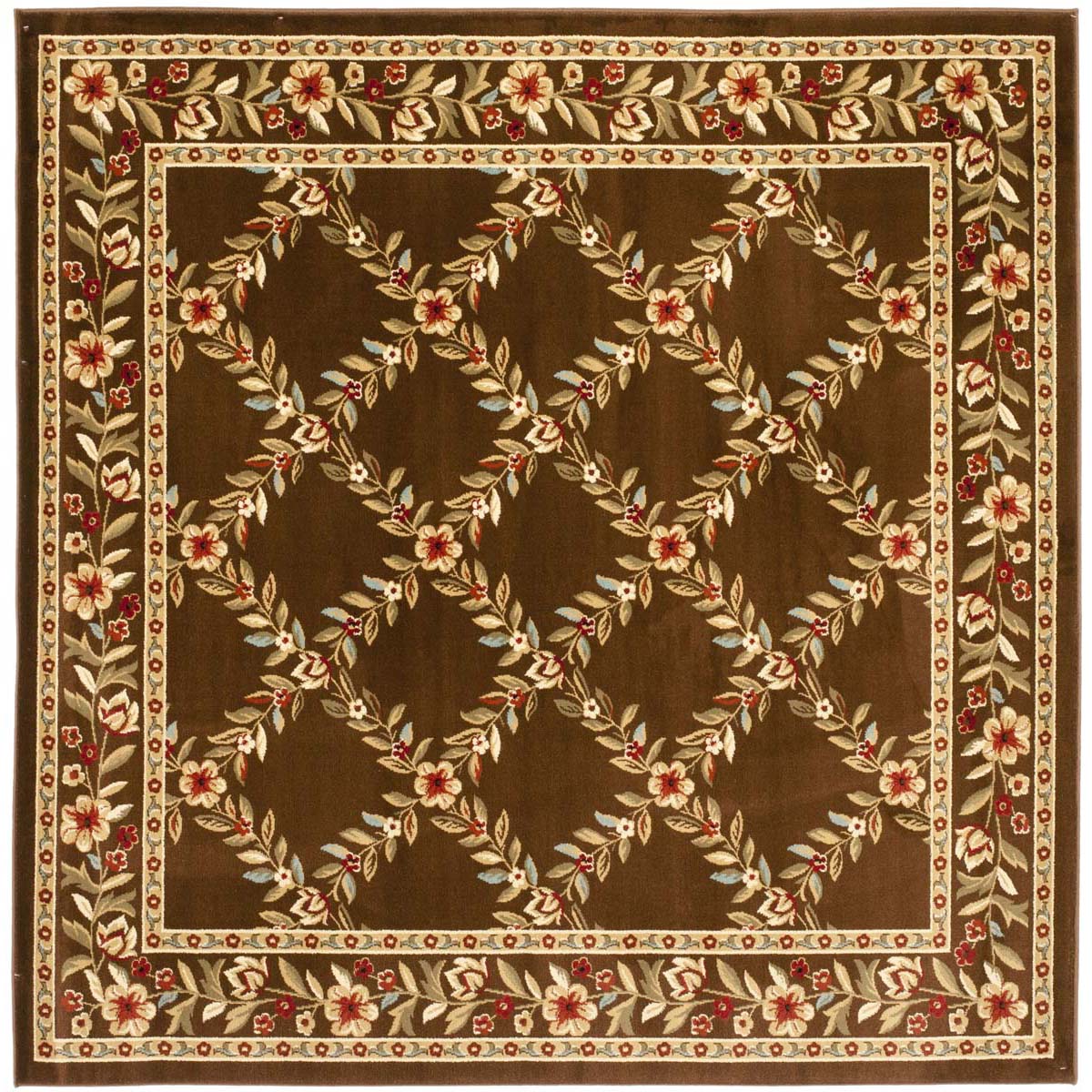 Safavieh Lyndhurst 557 Rug, LNH557 - Brown / Brown