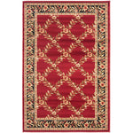 Safavieh Lyndhurst 557 Rug, LNH557 - Red / Black