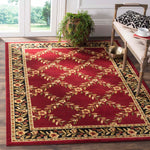 Safavieh Lyndhurst 557 Rug, LNH557 - Red / Black