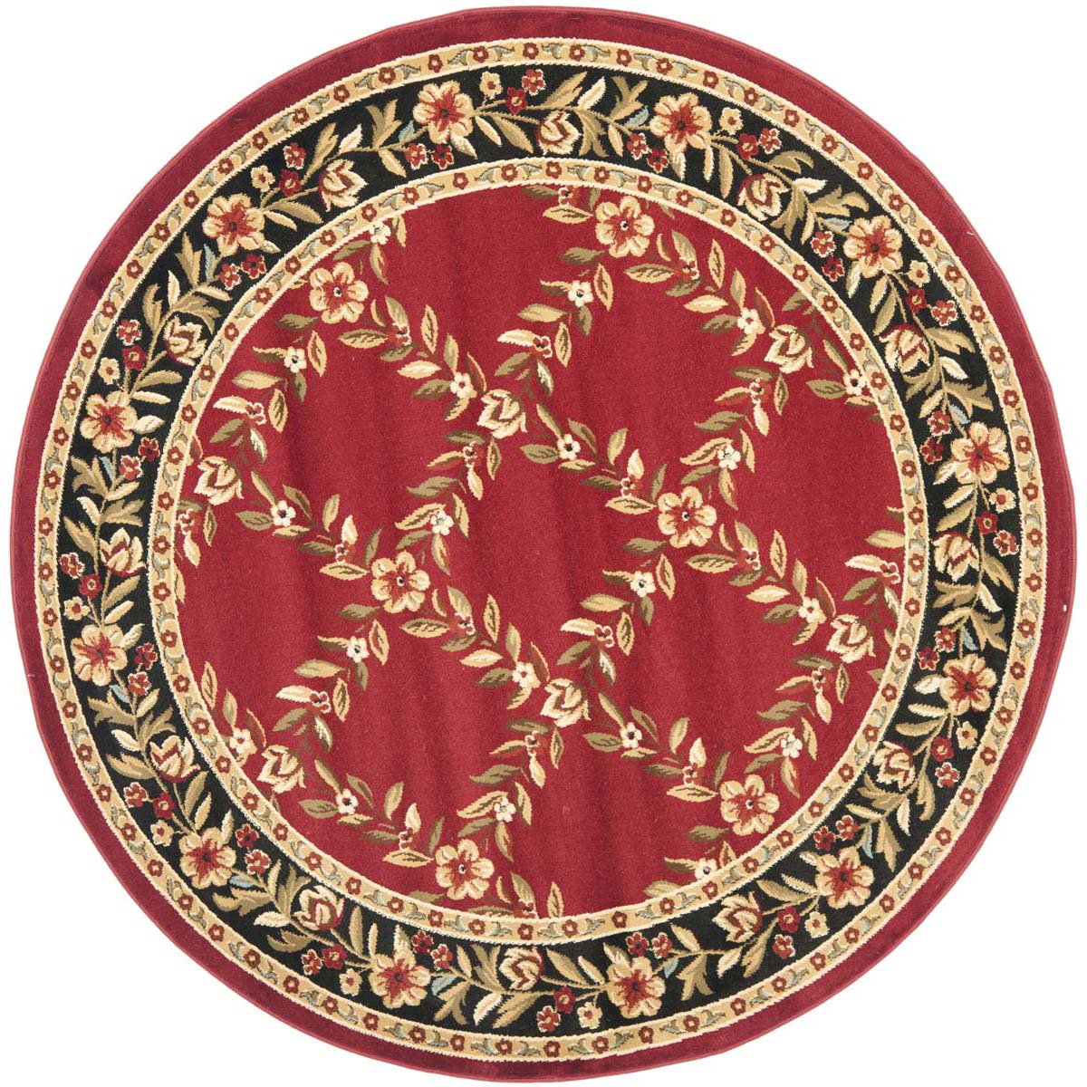 Safavieh Lyndhurst 557 Rug, LNH557 - Red / Black