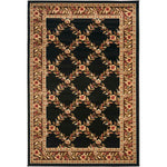 Safavieh Lyndhurst 557 Rug, LNH557 - Black / Brown