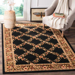 Safavieh Lyndhurst 557 Rug, LNH557 - Black / Brown