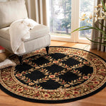 Safavieh Lyndhurst 557 Rug, LNH557 - Black / Brown