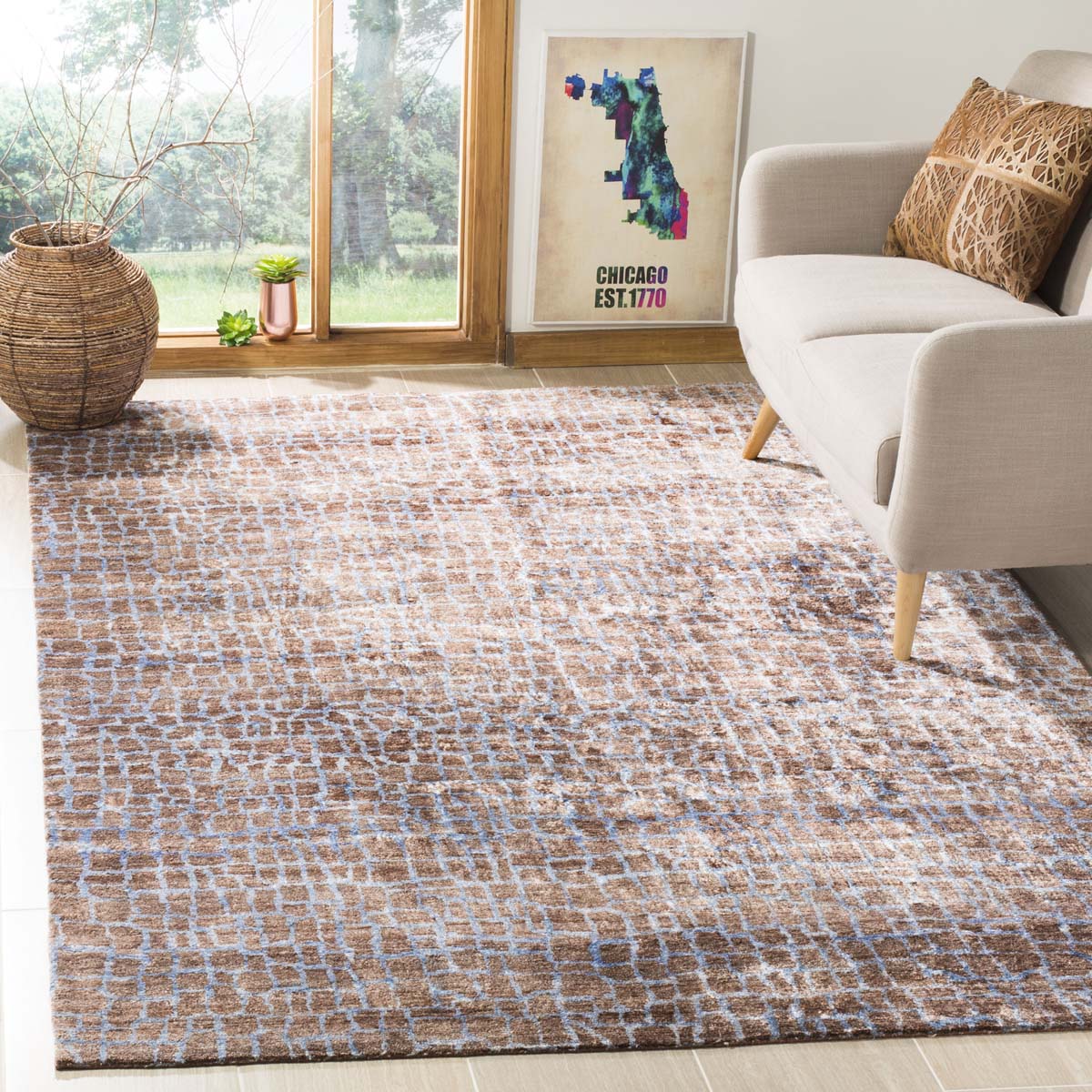 Safavieh Luxor 130 Rug, LUX130 - Brown