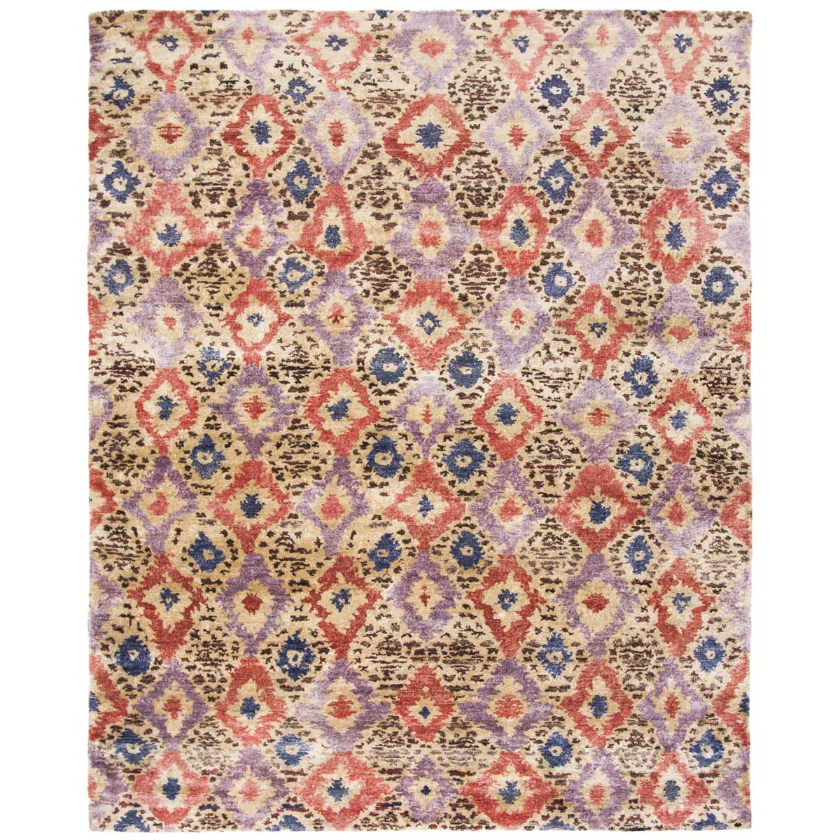 Safavieh Luxor 161 Rug, LUX161 - Purple / Rust