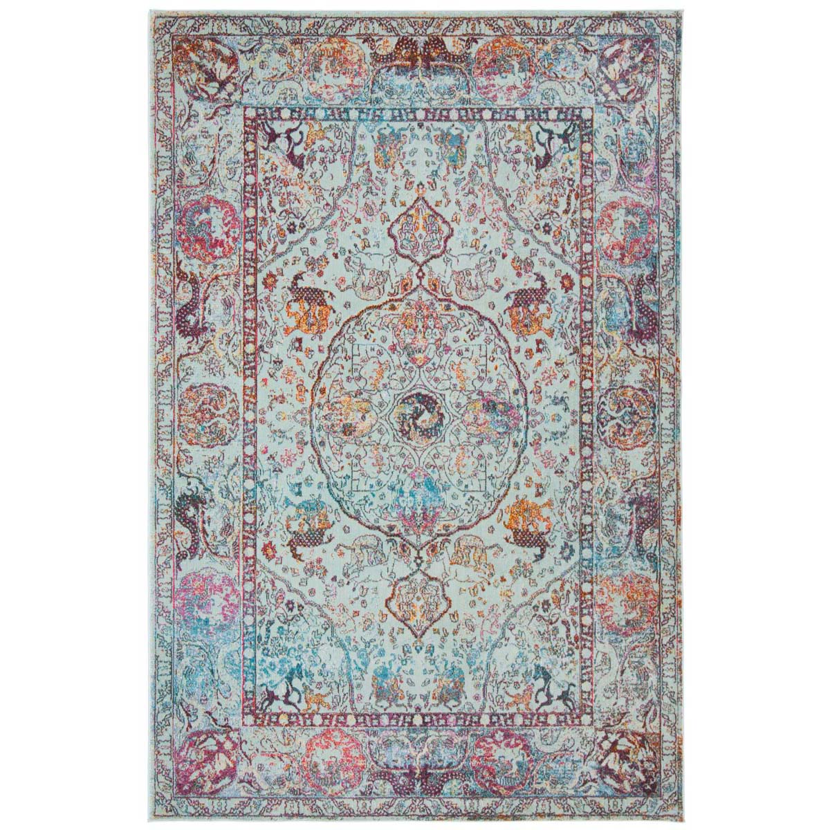 Safavieh Luxor 330 Rug, LUX330 - Turquoise / Aqua