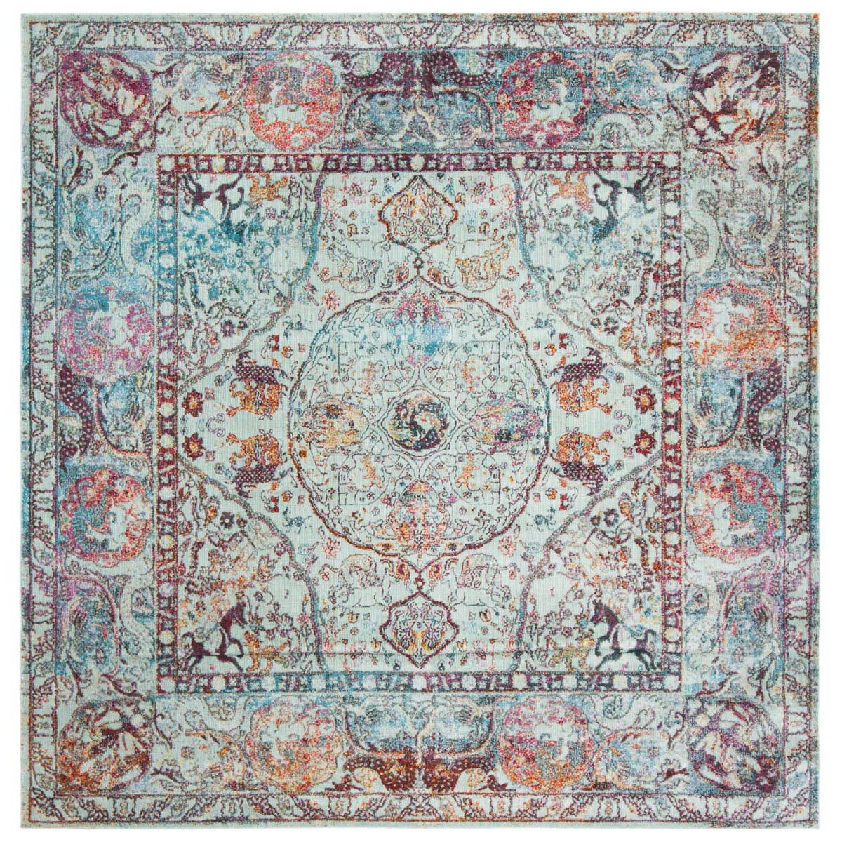 Safavieh Luxor 330 Rug, LUX330 - Turquoise / Aqua