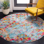 Safavieh Luxor 332 Rug, LUX332 - Aqua / Fuchsia