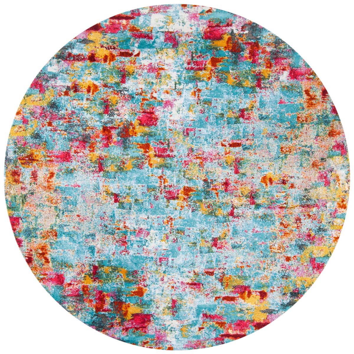 Safavieh Luxor 332 Rug, LUX332 - Aqua / Fuchsia