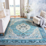 Safavieh Luxor 342 Rug, LUX342 - Turquoise / Beige