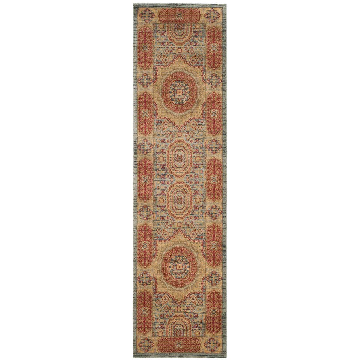 Safavieh Mahal 622 Rug, MAH622 - Navy / Red