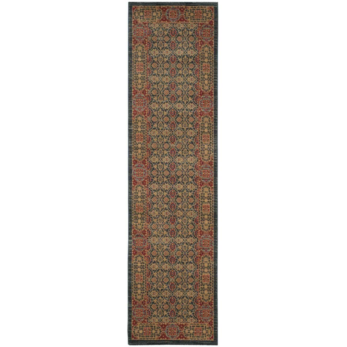 Safavieh Mahal 623 Rug, MAH623 - Light Blue / Red