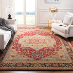 Safavieh Mahal 625 Rug, MAH625 - Natural / Navy