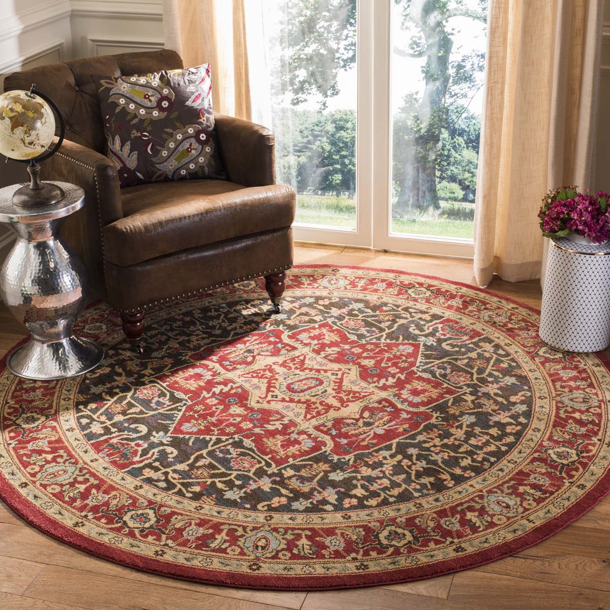 Safavieh Mahal 625 Rug, MAH625 - Red / Red