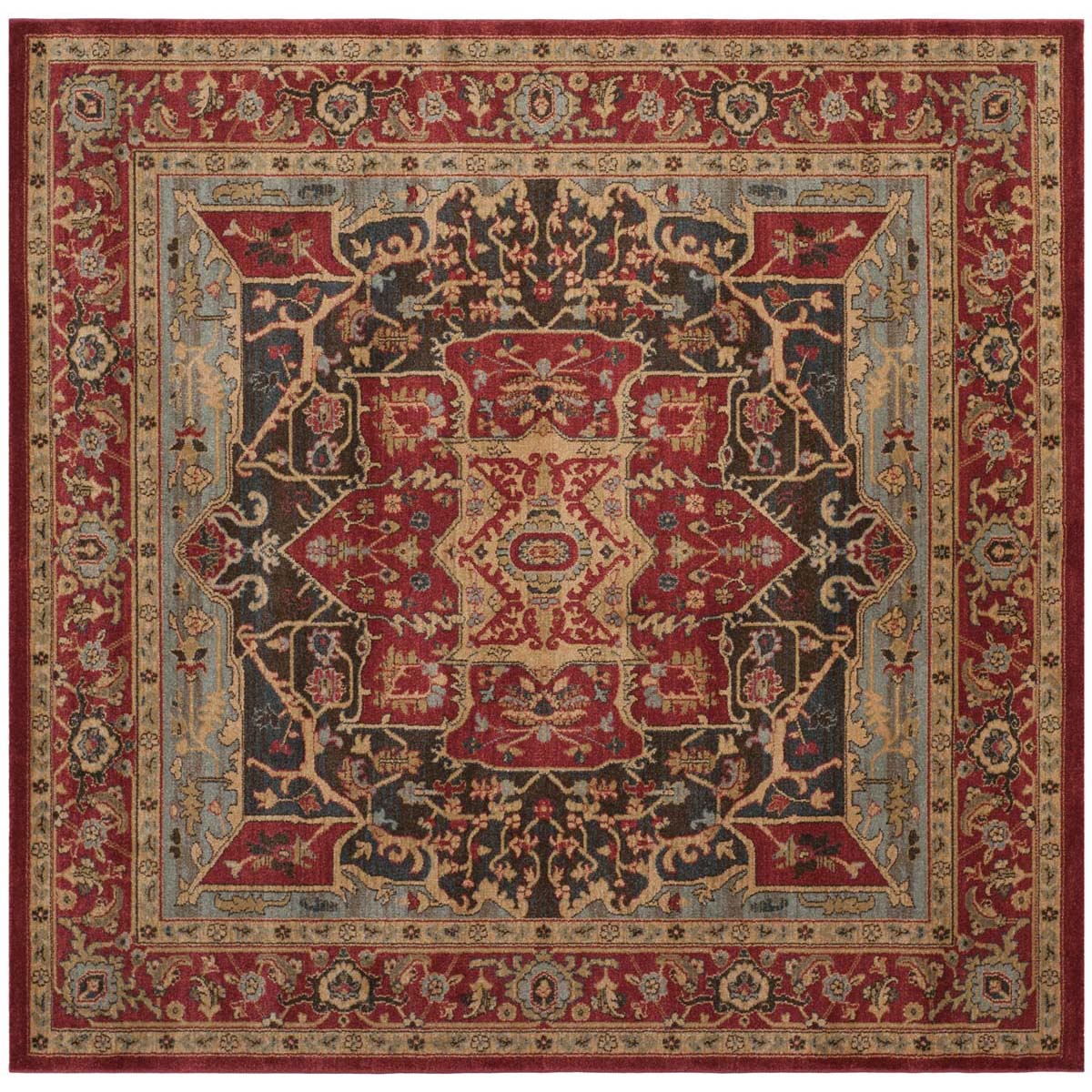 Safavieh Mahal 625 Rug, MAH625 - Red / Red