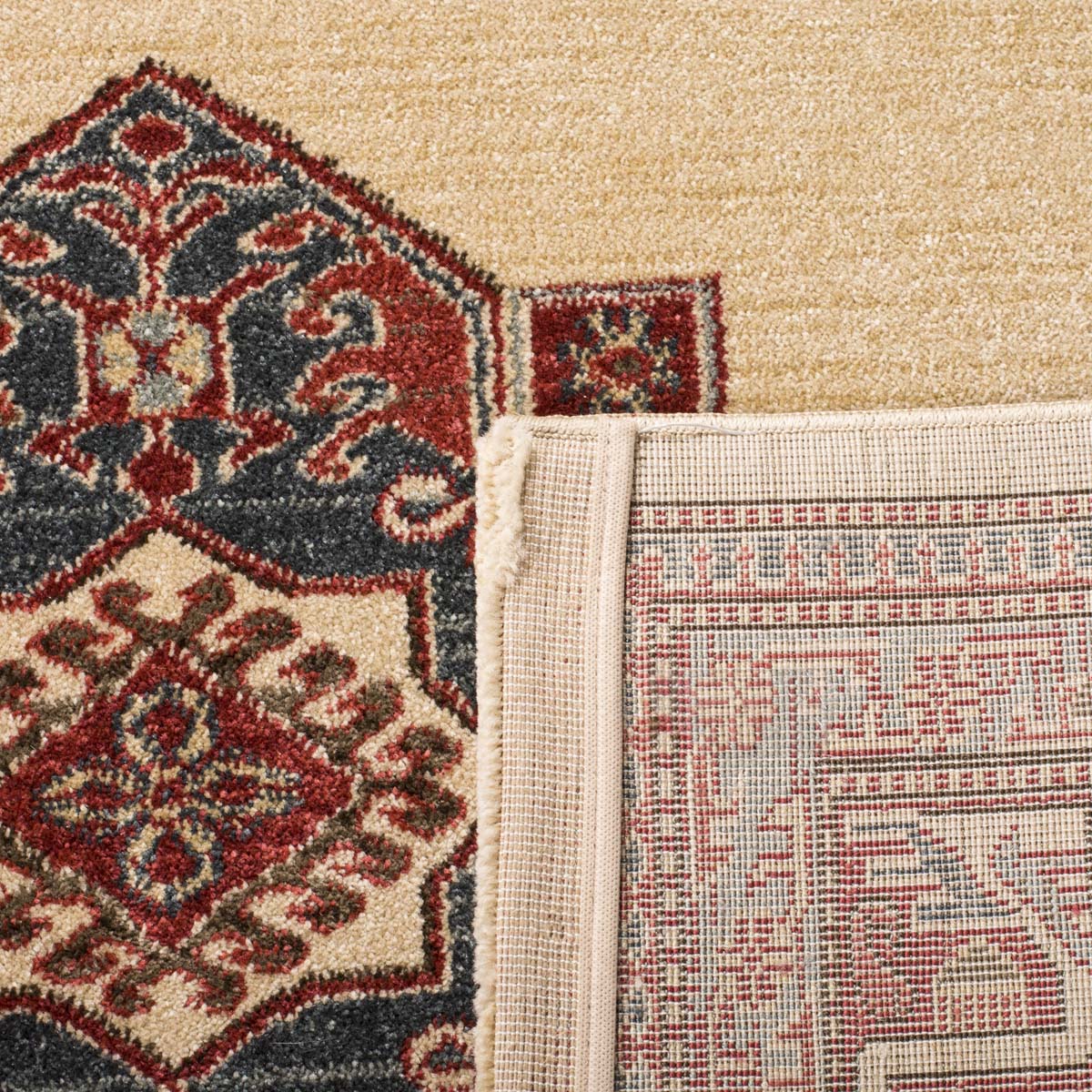 Safavieh Mahal 628 Rug, MAH628 - Creme / Red