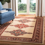 Safavieh Mahal 628 Rug, MAH628 - Creme / Red