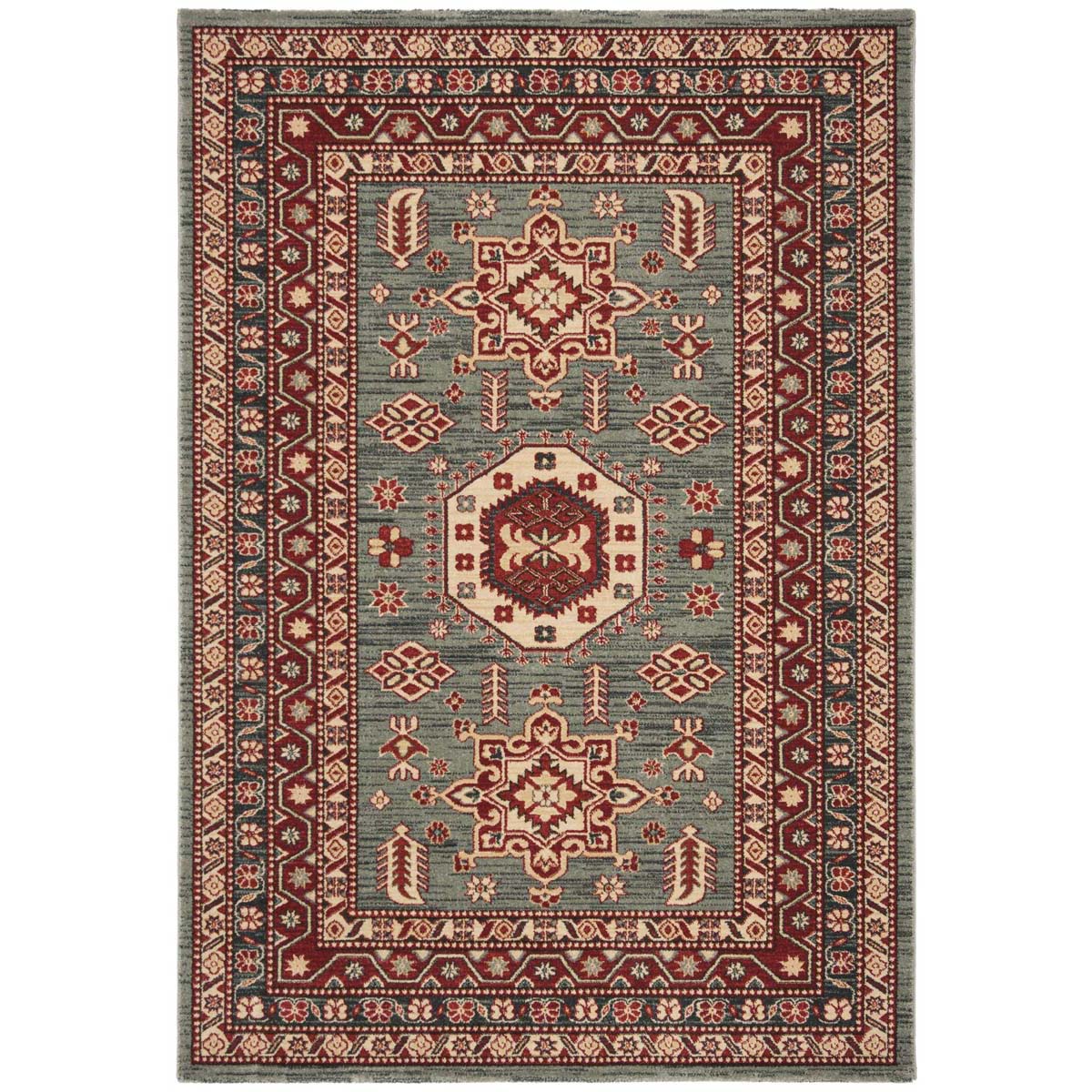 Safavieh Mahal 640 Rug, MAH640 - Turquoise / Cream