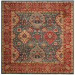 Safavieh Mahal 655 Rug, MAH655 - Navy / Red