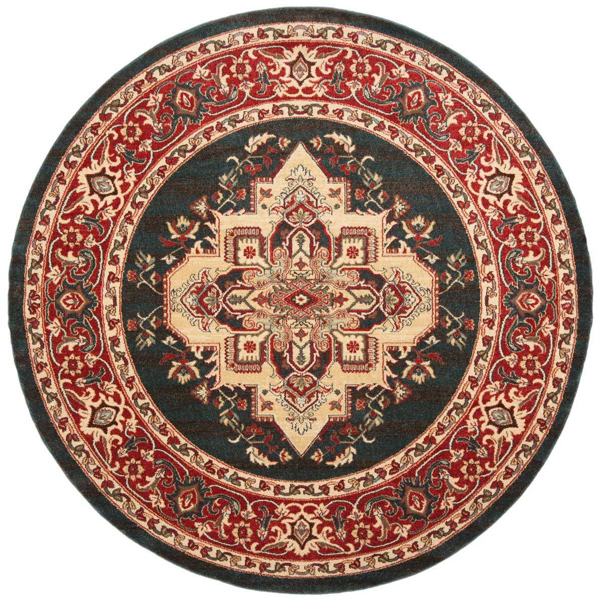 Safavieh Mahal 678 Rug, MAH678 - Navy / Red