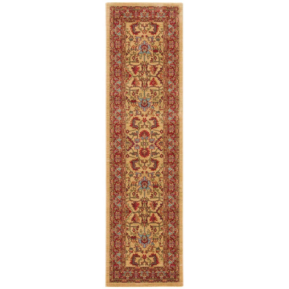 Safavieh Mahal 693 Rug, MAH693 - Beige / Red