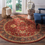 Safavieh Mahal 693 Rug, MAH693 - Red / Navy