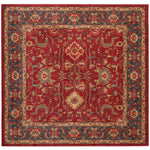 Safavieh Mahal 693 Rug, MAH693 - Red / Navy