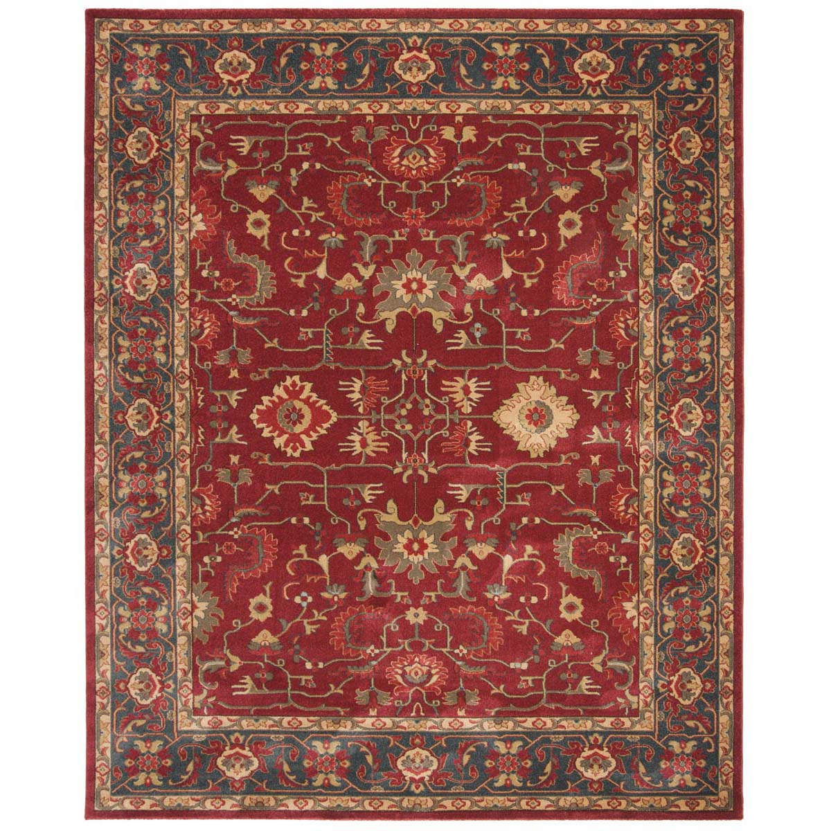 Safavieh Mahal 693 Rug, MAH693 - Red / Navy