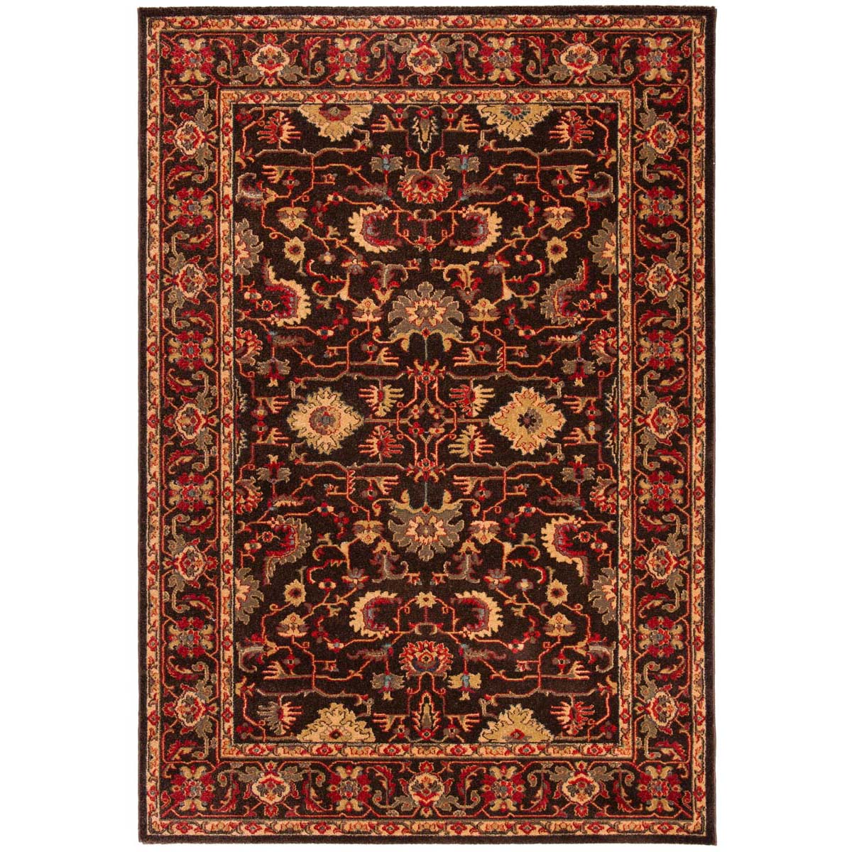 Safavieh Mahal 693 Rug, MAH693 - Brown / Beige