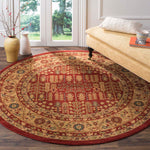 Safavieh Mahal 697 Rug, MAH697 - Red / Natural