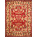 Safavieh Mahal 697 Rug, MAH697 - Red / Natural