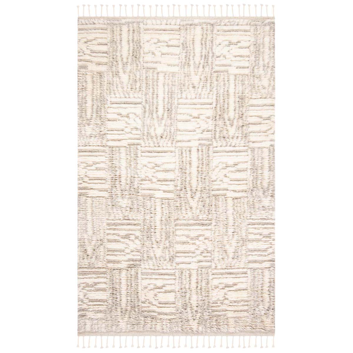 Safavieh Manhattan 464 Rug, MAN464 - Ivory / Grey