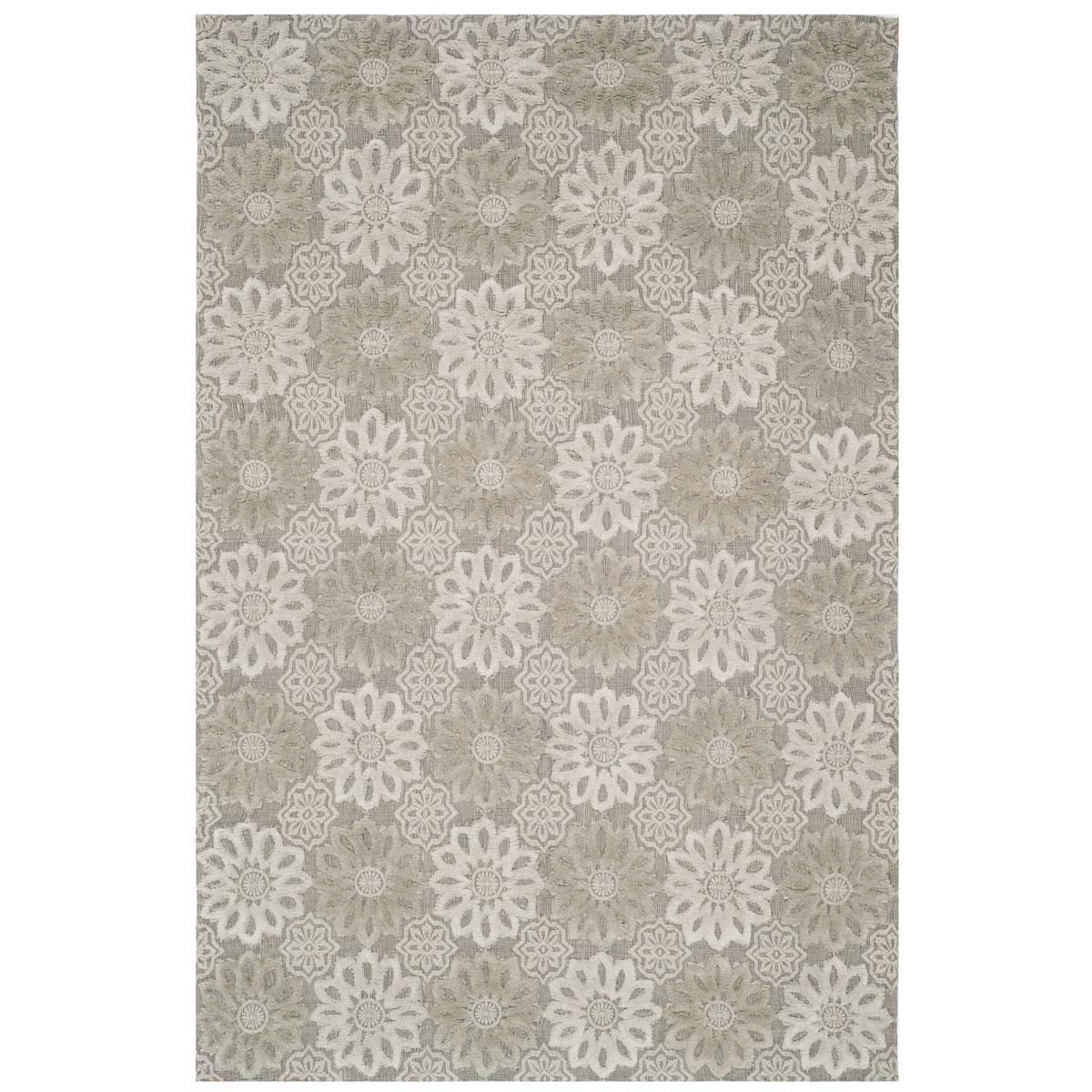 Safavieh Manhattan 811 Rug, MAN811 - Grey / Ivory