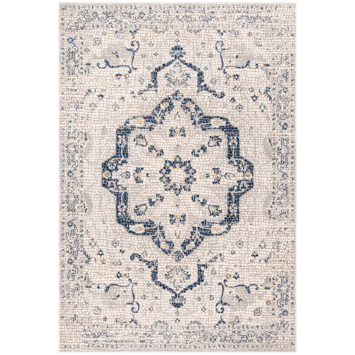 Safavieh Marseille 400 412 Rug, MAR412 - Navy / Ivory