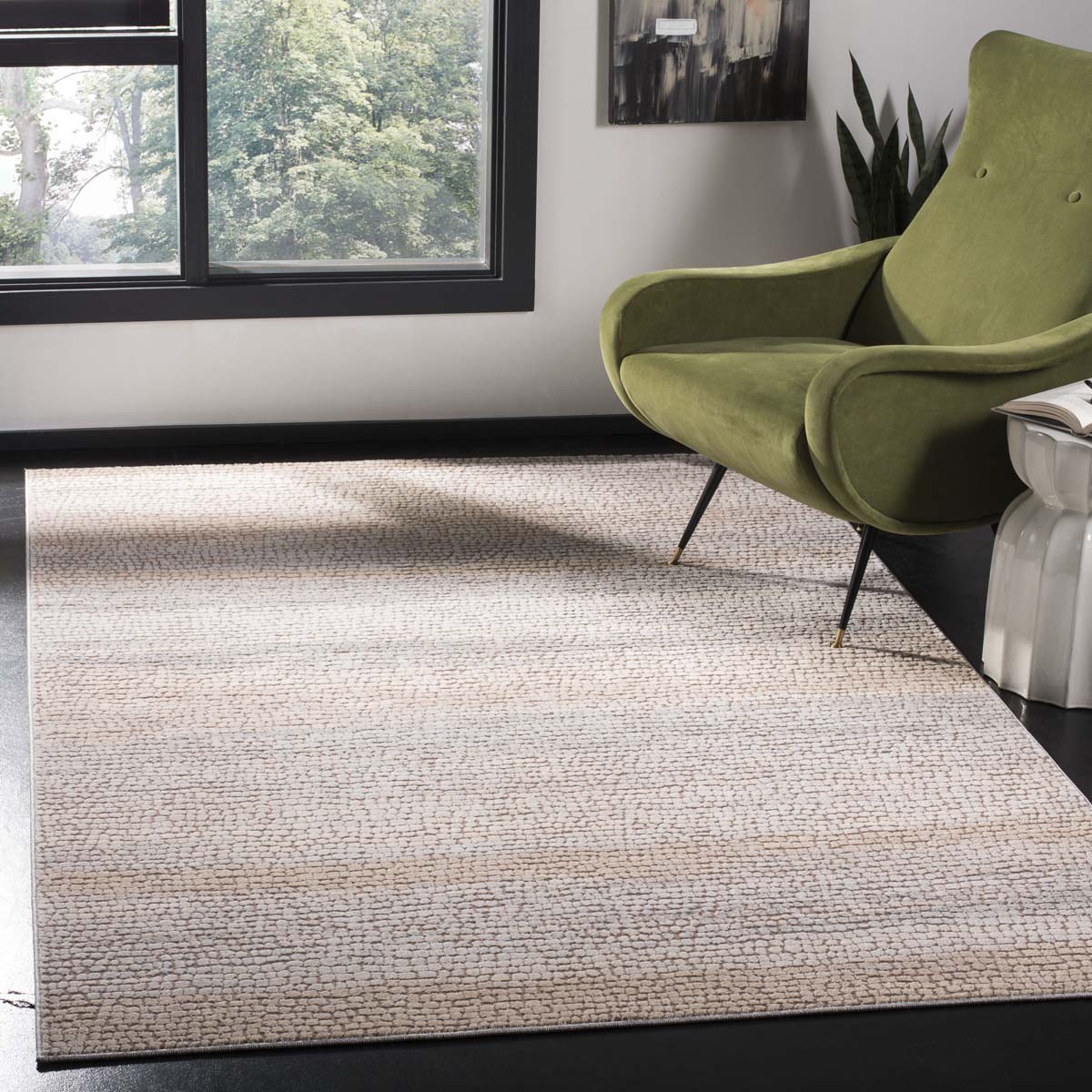 Safavieh Marseille 400 413 Rug, MAR413 - Silver / Ivory