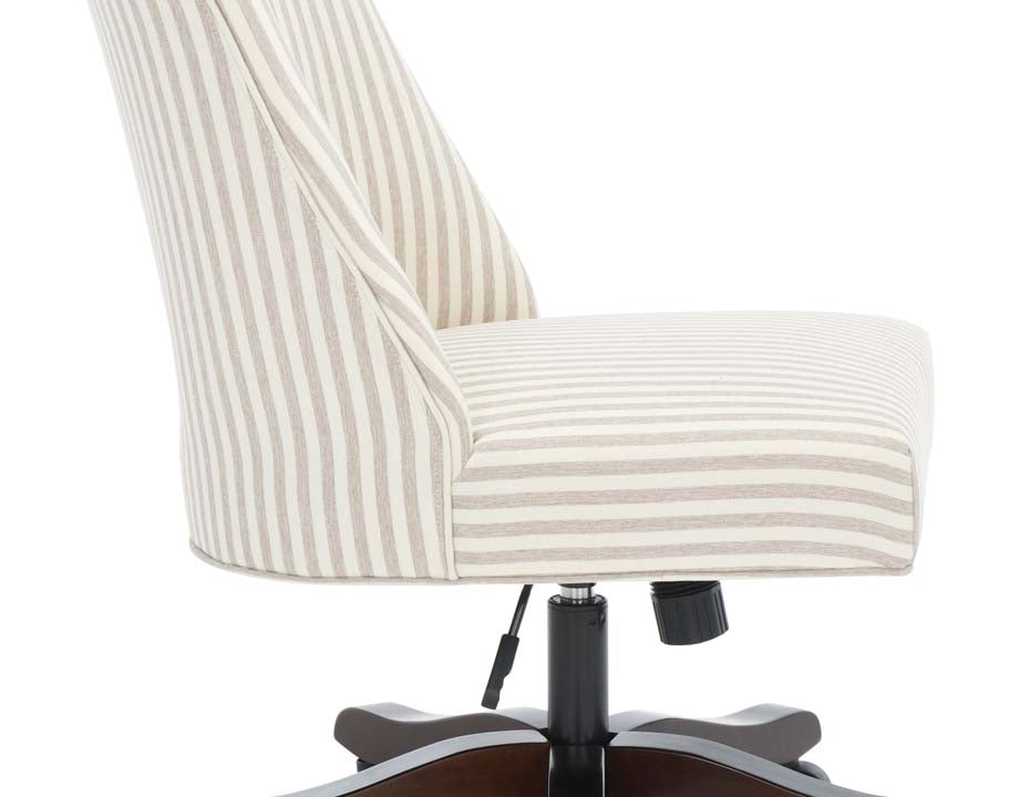 Safavieh Scarlet Desk Chair , MCR1028 - Beige Stripe