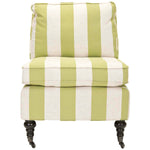 Safavieh Randy Slipper Chair , MCR4584 - Key Lime / Beige